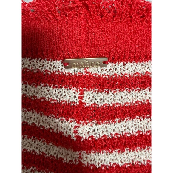 Australian brand aralina Beach cover up set Red white Women Size M - Picture 4 of 5